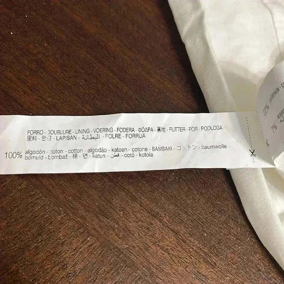 Zara white Ruched front crop top - Picture 9 of 9